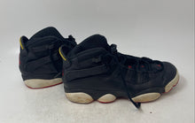 Load image into Gallery viewer, Nike Boys Air Jordan 6 Rings 323419-063 Black Lace-Up Sneakers Shoes Size 7Y