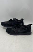 Load image into Gallery viewer, Nike Mens Air Max Tavas 705149-010 Black Lace-Up Sneaker Shoes Size 11.5