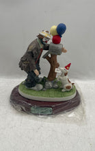 Load image into Gallery viewer, Flambro Multicolor Emmett Kelly Jr 70th Birthday Mail Decorative Clown Figurine