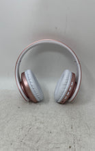 Load image into Gallery viewer, Tuinyo Pink Foldable Wireless Bluetooth Double Over The Ear Headphones Untested