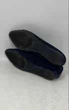 Load image into Gallery viewer, London Fog Womens Blue Round Toe Low Top Slip-On Ballet Flats Size 9.5 M
