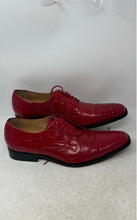 Load image into Gallery viewer, Giorgio Brutini Mens Red Leather Cap Toe Lace-Up Oxford Dress Shoes Size 13M