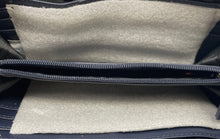 Load image into Gallery viewer, Juicy Couture Womens Navy Blue Quilted Inner Pockets Zip-Around Wallet With Tag