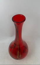 Load image into Gallery viewer, Decorative Red Glass Collectibles Series Display Freestanding Tabletop Bud Vase