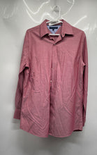 Load image into Gallery viewer, Tommy Hilfiger Mens Pink Cotton Long Sleeve Collared Dress Shirt Size 15.5 32/33