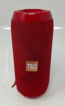 Load image into Gallery viewer, T&G Red Portable Wireless Bluetooth Compact Speaker Not Tested NCL