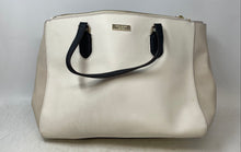 Load image into Gallery viewer, Kate Spade New York Womens Leighann White Nude Detachable Strap Satchel Bag
