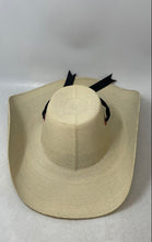 Load image into Gallery viewer, Tierra Caliente Viry Sandoval Womens Beige Straw Wide Brim Tassel Cowboy Hat