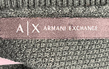 Load image into Gallery viewer, Armani Exchange Womens Green Long Sleeve V-Neck Fit & Flare Dress Size S