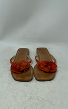 Load image into Gallery viewer, Kate Spade New York Womens Orange Brown Flower Flat Thong Sandals Size 8.5 B