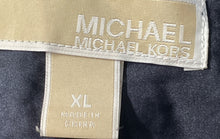 Load image into Gallery viewer, Michael Kors Mens Black Long Sleeve Collared Button-Up Shirt Size XL