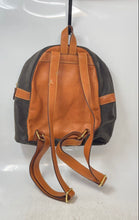 Load image into Gallery viewer, Bric's Womens Brown Leather Adjustable Strap Top Handle Backpack