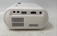 Load image into Gallery viewer, Clokowe M8 White Home Theater HDMI USB Mini Projector Untested No Power Cables