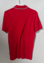 Load image into Gallery viewer, Armani Exchange Mens Red Short Sleeve Spread Collar Polo Shirt Size Small