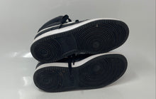 Load image into Gallery viewer, Nike Womens Court Vision Mid CD5436-001 Black White Sneakers Shoes Size 6.5