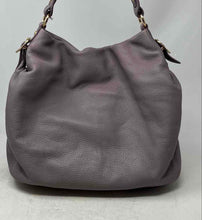 Load image into Gallery viewer, Michael Kors Womens Purple Leather Inner Pocket Zipper Medium Shoulder Bag