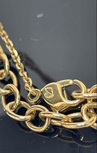 Load image into Gallery viewer, Authentic Swarovski Women's Gold Tone Crystal Accent Heart Necklace