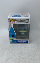 Load image into Gallery viewer, Funko Pop Games 885 Blue Pokémon Munchlax Vinyl Action Figure In Box