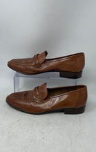 Load image into Gallery viewer, Florsheim Mens Brown Leather Slip-On Round Toe Penny Loafer Shoes Size 8