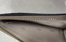 Load image into Gallery viewer, Kate Spade New York Womens Darcy Gray Leather Medium L-Zip Card Holder Wallet
