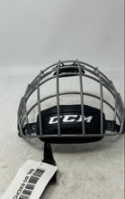 Load image into Gallery viewer, CCM Unisex Adult Silver Cage Protective Hockey Sports Facemask Equipment