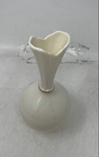Load image into Gallery viewer, L By Lenox Cream Gold-Tone Printed Home Decorative Collectible Small Flower Vase