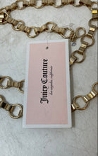 Load image into Gallery viewer, Juicy Couture Womens Golden-Tone Charm Lobster Clasp Adjustable Belt With Tags