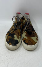Load image into Gallery viewer, Del Toro Mens Brown Camo Pony Hair Lace-Up Chukka Sneaker Shoes Size 10
