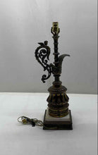 Load image into Gallery viewer, Decorative Metal Ornate Base Home Lighting Decor Table Lamp Not Tested