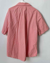 Load image into Gallery viewer, Ralph Lauren Mens Orange White Short Sleeve Custom Fit Button-Up Shirt Size XXL