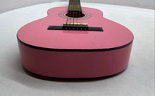 Load image into Gallery viewer, Main Street Kids Pink 6-Strings Beginners Classical Acoustic Guitar With Gig Bag