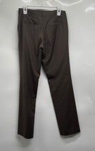Load image into Gallery viewer, Ann Taylor Womens Signature Green Flat Front Straight Leg Dress Pants Size 0