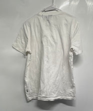 Load image into Gallery viewer, Hugo Boss Mens White Mercerized Cotton Short Sleeve Pullover T-Shirt Size Medium