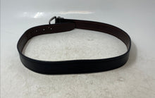 Load image into Gallery viewer, Mens WM-19820 Brown Black Leather Adjustable Reversible Work Belt Size 34