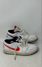 Load image into Gallery viewer, Nike Mens Air Jordan 1 Low CW7009-100 White Lace-Up Sneaker Shoes Size 9
