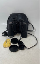 Load image into Gallery viewer, Tasco Black 10X50mm Zip Focus General Purpose Binoculars In Bag Untested