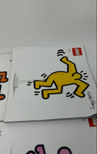 Load image into Gallery viewer, Lot Of 5 Pieces Lego Art Keith Haring Dancing Figures Building Toy Manual Books