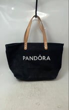 Load image into Gallery viewer, Pandora Womens Black Beige Double Handle Travel Mini Tote Bag