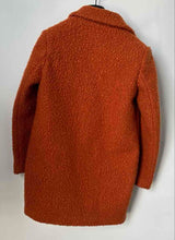 Load image into Gallery viewer, Gianni Feraud Womens Orange Long Sleeve Double-Breasted Peacoat Size 10
