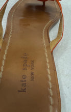 Load image into Gallery viewer, Kate Spade New York Womens Orange Brown Flower Flat Thong Sandals Size 8.5 B