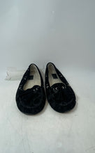 Load image into Gallery viewer, Coach Womens Anita Q1756 Black Tassel Moc Toe Bedroom Loafer Flats Size 8B