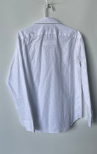 Load image into Gallery viewer, Zara Mens White Polka Dot Print Long Sleeve Regular Fit Button-Up Shirt Size S