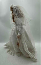Load image into Gallery viewer, Betty Jane Carter Gorgeous Signed 22" Porcelain Doll Wedding Dress White W/Tag
