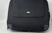 Load image into Gallery viewer, Samsonite Mens Black Outer Pocket Adjustable Strap Top Handle Briefcase