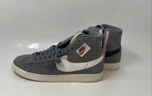 Load image into Gallery viewer, Nike Womens Blazer Mid XX Rebel Gray Mid Top Lace-Up Sneaker Shoes Size 10