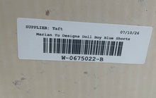 Load image into Gallery viewer, Marian Yu Designs Blonde Hair Porcelain Boy Doll In Blue Shorts W/ COA In Box