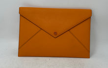 Load image into Gallery viewer, Gloria Ortiz Womens Orange Flap Clutch Envelope Wallet