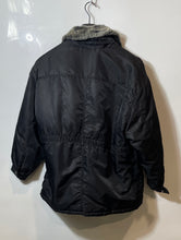 Load image into Gallery viewer, Vertigo Womens Black Long Sleeve Pockets Full-Zip Puffer Jacket Size M
