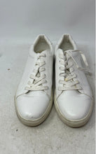 Load image into Gallery viewer, Banana Republic Mens White Leather Low Top Lace-Up Sneaker Shoes Size 9.5