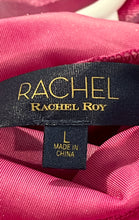 Load image into Gallery viewer, Rachel Womens Pink Long Sleeve Turtleneck Pullover Blouse Top Size L With Tag